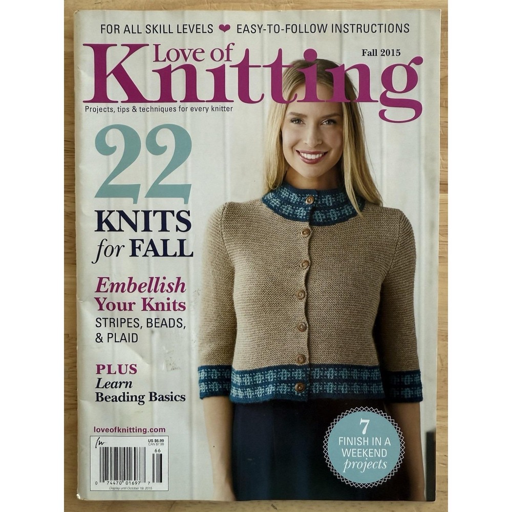 Love Of Knitting Stripes Beads Learn Basic Projects Fall 2015 Roly Poly Hedgehog